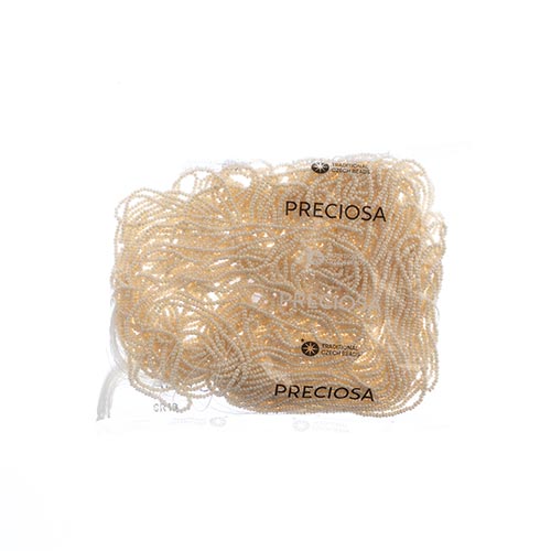 Czech Seed Beads 11/0 Cut Opaque Strung