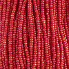 Czech Seed Beads 11/0 Cut Opaque Strung
