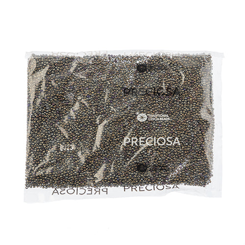 Czech Seed Beads 11/0 Cut Metallic Strung