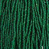 Czech Seed Beads 11/0 Cut Opaque Strung