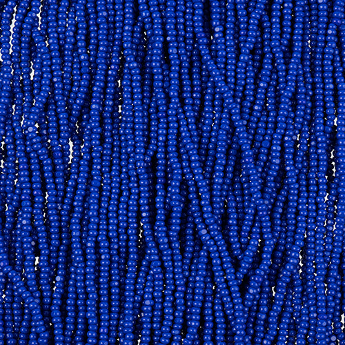 Czech Seed Beads 11/0 Cut Opaque Strung
