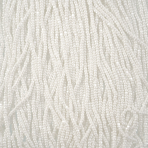 Czech Seed Beads 11/0 Cut Opaque Strung