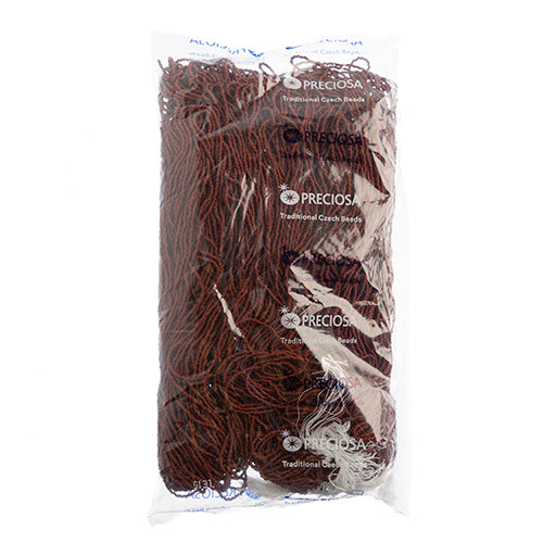 Czech Seed Beads 13/0 Opaque Strung