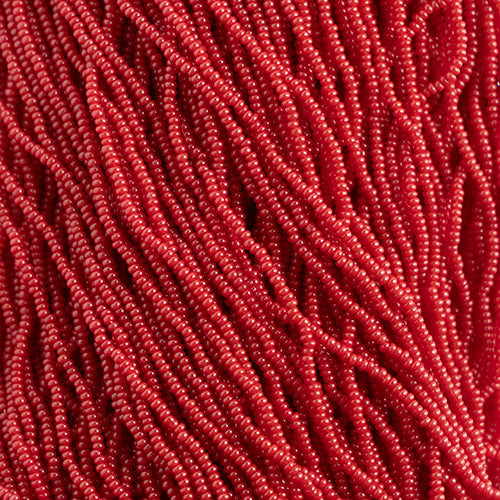 Czech Seed Beads 13/0 Opaque Strung