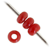 Czech Seed Beads 13/0 Opaque Strung