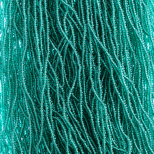 Czech Seed Beads 13/0 Transparent Strung