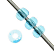 Czech Seed Beads 13/0 Transparent Strung