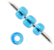 Czech Seed Beads 13/0 Transparent Strung