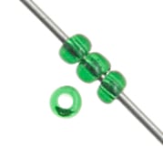 Czech Seed Beads 13/0 Transparent Strung