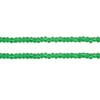 Czech Seed Beads 13/0 Transparent Strung