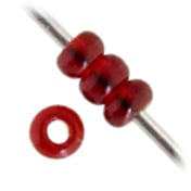 Czech Seed Beads 13/0 Transparent Strung