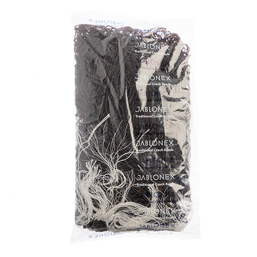 Czech Seed Beads 13/0 Transparent Strung