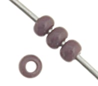 Czech Seed Beads 13/0 Opaque Strung