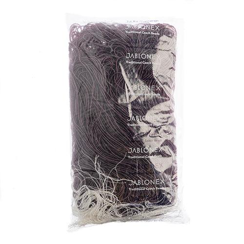 Czech Seed Beads 13/0 Transparent Strung