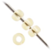 Czech Seed Beads 13/0 Transparent Strung