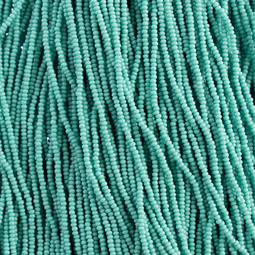 Czech Seed Beads 13/0 Opaque Strung