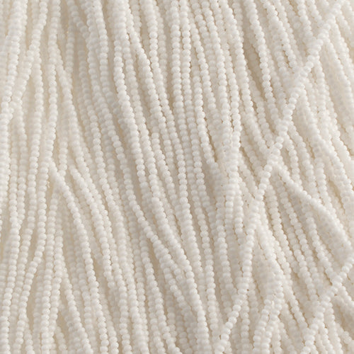 Czech Seed Beads 13/0 Opaque Strung