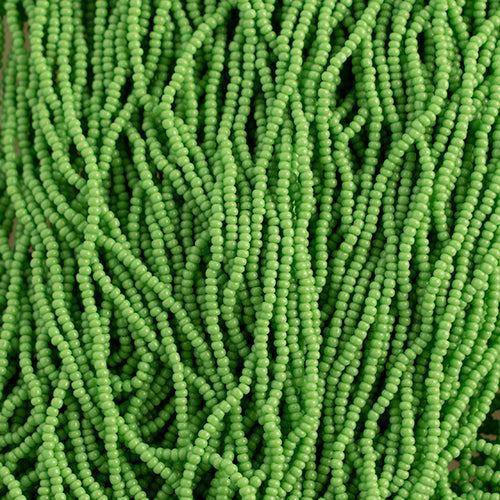 Czech Seed Beads 13/0 Opaque Strung