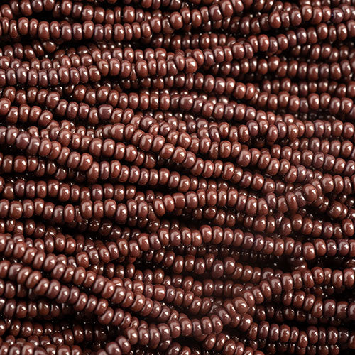 Czech Seed Beads 13/0 Opaque Strung