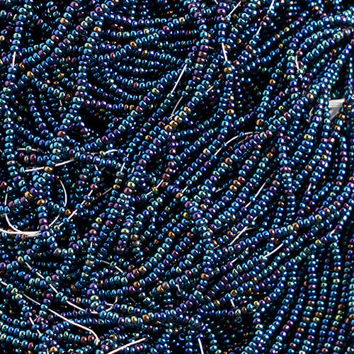 Czech Seed Beads 13/0 Opaque Strung