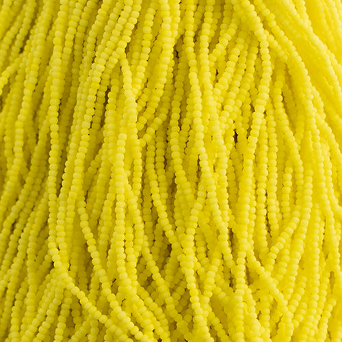 Czech Seed Beads 13/0 Opaque Strung