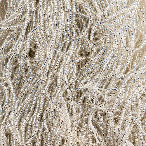 Czech Seed Beads 13/0 Transparent Strung