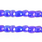 Czech Seed Beads 3 Cut 10/0 Transparent Strung