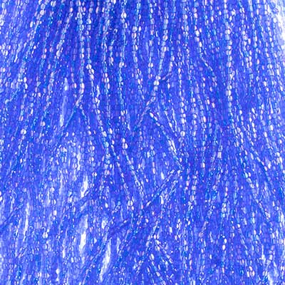 Czech Seed Beads 3 Cut 10/0 Transparent Strung