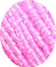Czech Seed Beads 3 Cut 10/0 Color Lined Dark Pink Strung