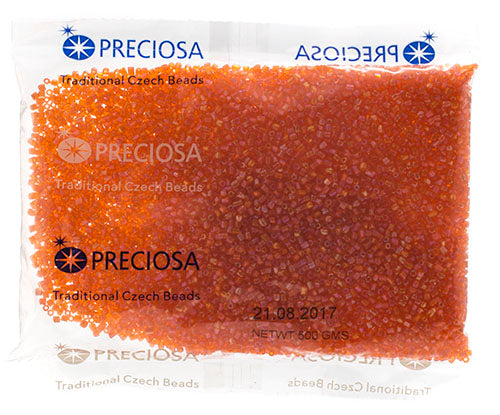 Czech Seed Beads 3 Cut 9/0 Transparent Loose