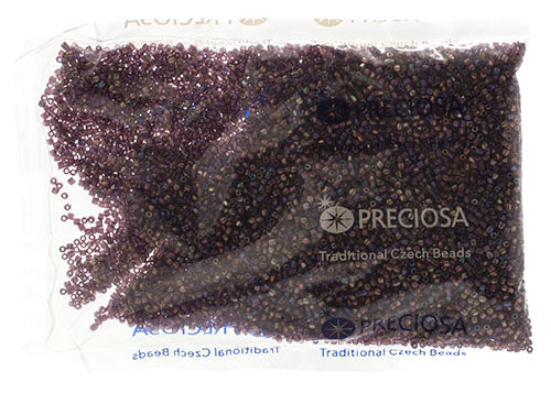 Czech Seed Beads 3 Cut 9/0 Transparent Loose