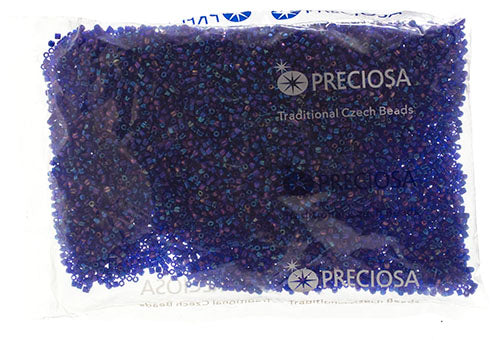 Czech Seed Beads 3 Cut 9/0 Transparent Loose