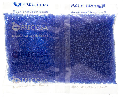 Czech Seed Beads 3 Cut 9/0 Transparent Loose