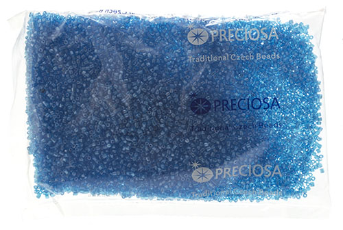 Czech Seed Beads 3 Cut 9/0 Transparent Loose