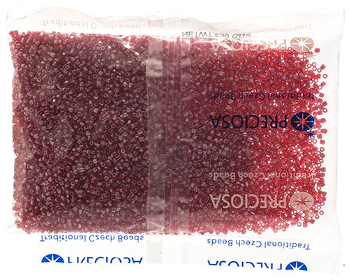 Czech Seed Beads 3 Cut 9/0 Transparent Loose