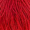 Czech Seed Beads 3 Cut 9/0 Opaque Strung