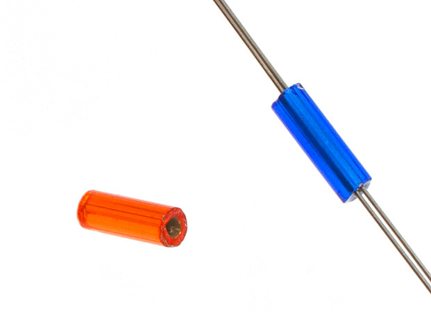 Czech Bugles Twisted #3 Silver Lined Mix