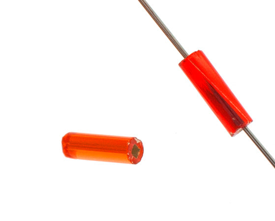 Czech Bugles Twisted #3 Silver Lined Mix