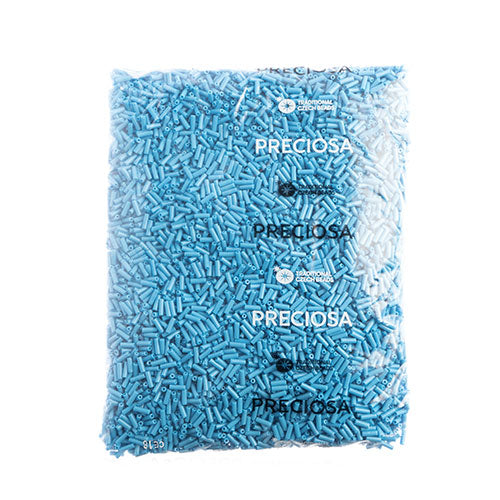 Czech Bugles #3 Opaque Medium Blue