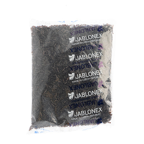 Czech Bugles #3 Transparent Dark Topaz