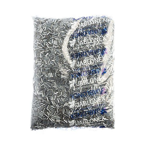 Czech Bugles #3 Silver Lined Grey