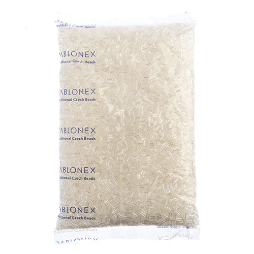 Czech Bugles Transparent Crystal