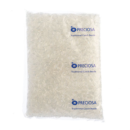 Czech Bugles Transparent Crystal