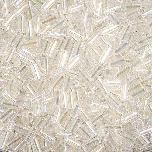 Czech Bugles Transparent Crystal