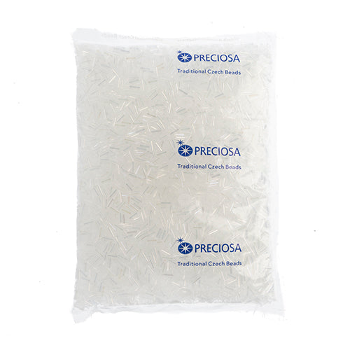 Czech Bugles Transparent Crystal