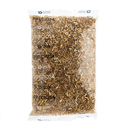 Czech Bugles Silver Lined Gold