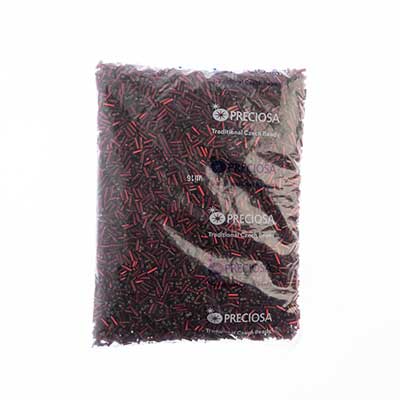 Czech Bugles Silver Lined Dark Red