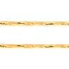 Czech Twisted Bugles Silver Lined Gold