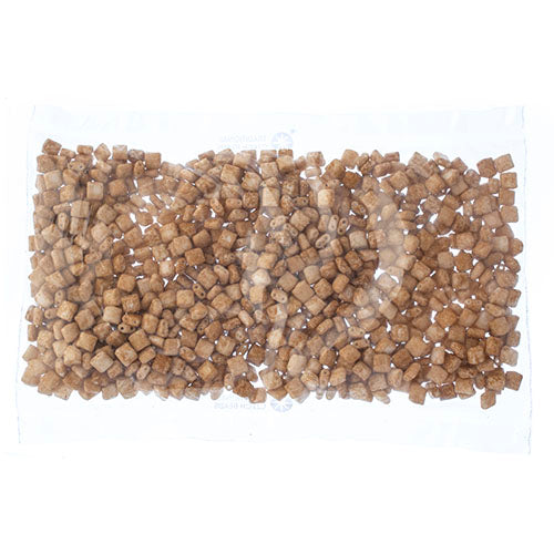 Czech Seed Beads KARO 5x5mm Opaque Speckled Brown Matte