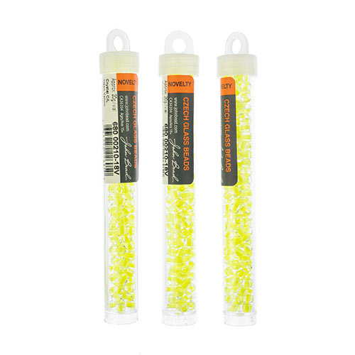 Czech Rola Beads 4.5mm apx 20g Vial Transparent Crystal Color Lined